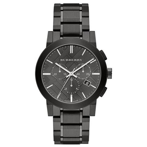 burberry men's gunmetal watch|burberry watches uk.